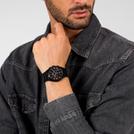 Load image into Gallery viewer, Sector C300 R3273301005 - cassa e bracciale acciaio nero - quadrante nero con cronografo e datario