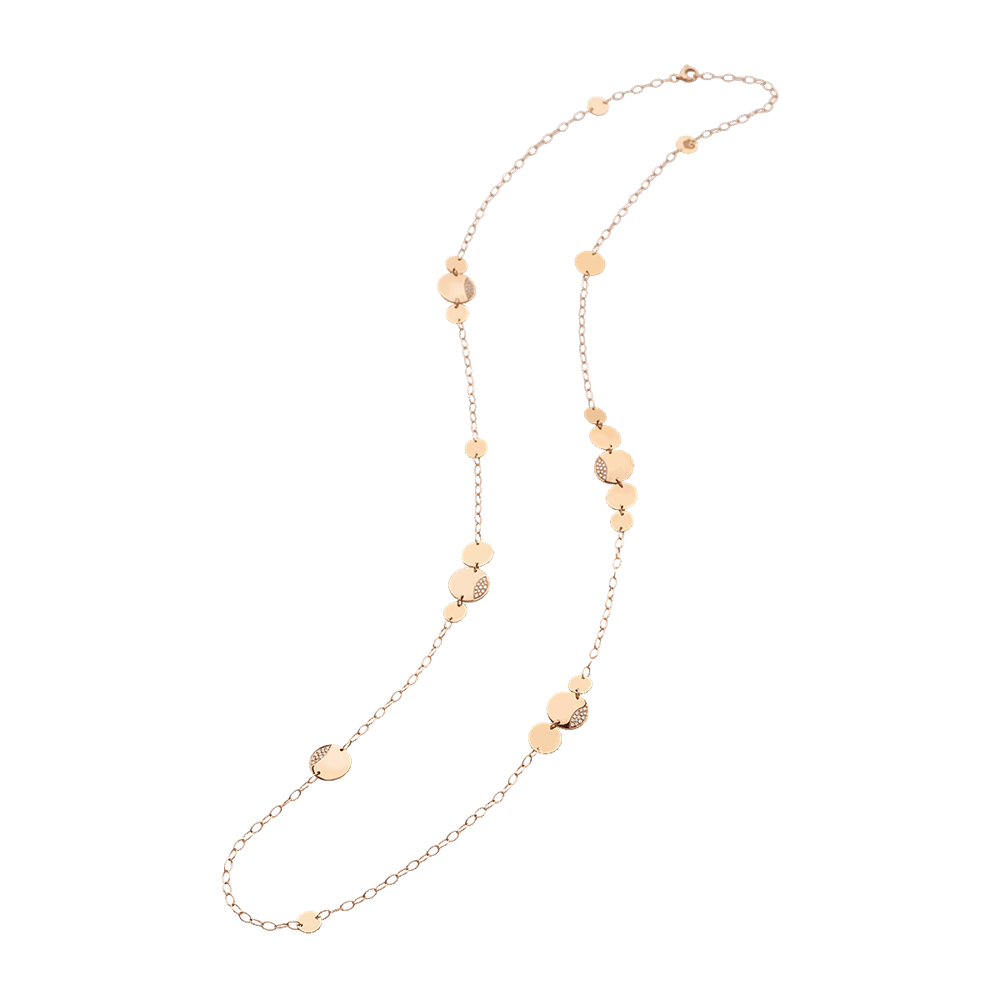 Collana Paillettes Oro