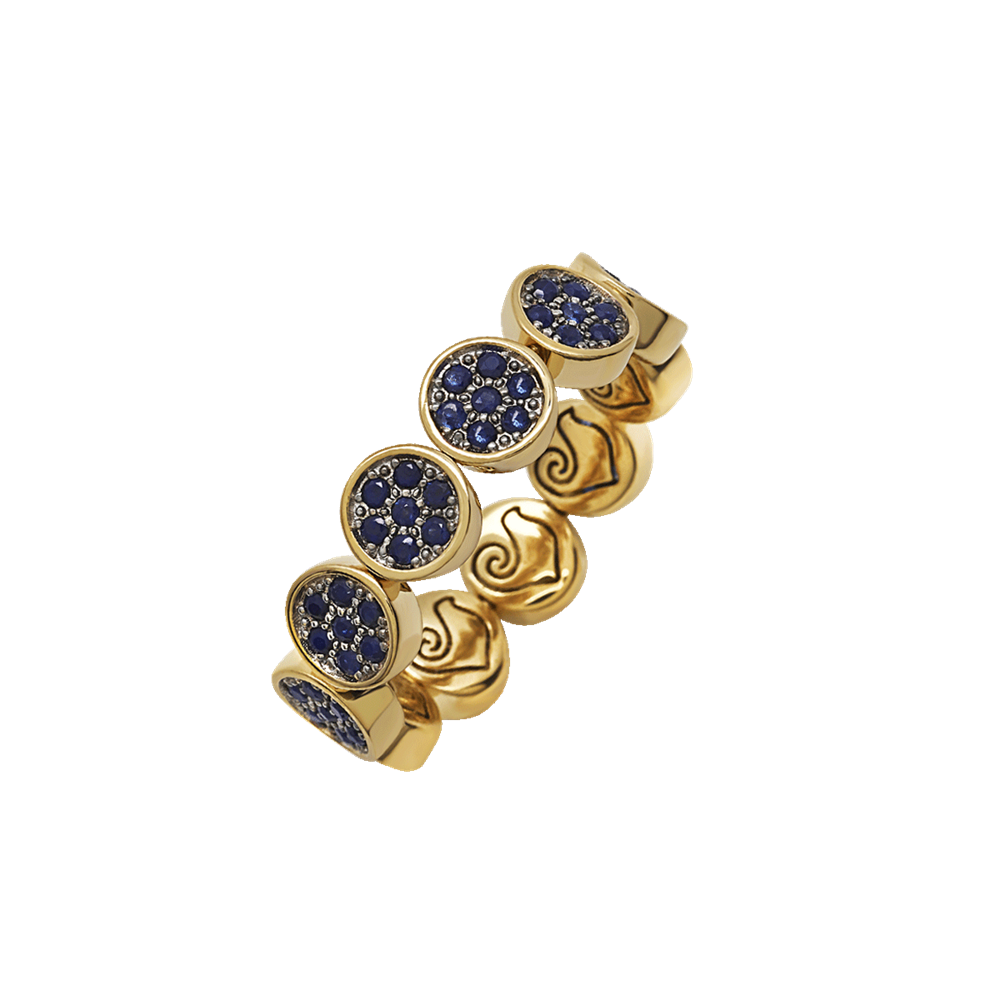 Anello Veretta Paillettes