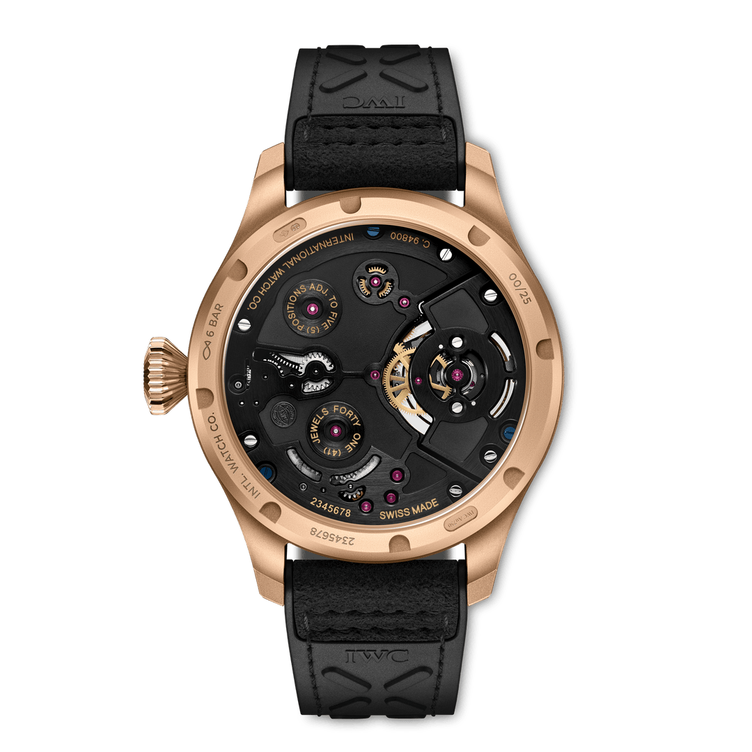 IWC Big Pilot’s Watch Constant Force Tourbillon IW590503 - fondello con movimento a vista