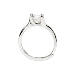 Load image into Gallery viewer, Mabina Anello solitario in argento con zircone 523399