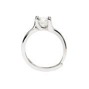 Mabina Anello solitario in argento con zircone 523399