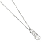 Load image into Gallery viewer, Mabina Girocollo in argento con zirconi 553642