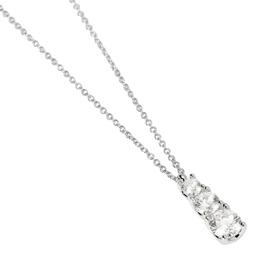 Mabina Girocollo in argento con zirconi 553642