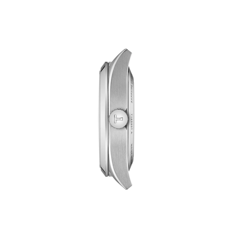 Tissot Gentleman 38mm T165.807.11.091.00 - bracciale e cassa acciaio - quadrante verde con datario