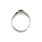 Mabina Anello in argento con zircone nero 523357