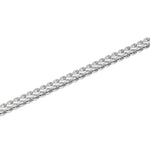 Load image into Gallery viewer, Mabina Bracciale in argento con catena a maglia franco 533804