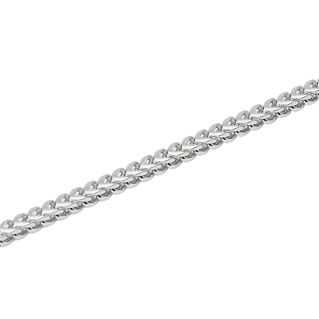 Mabina Bracciale in argento con catena a maglia franco 533804