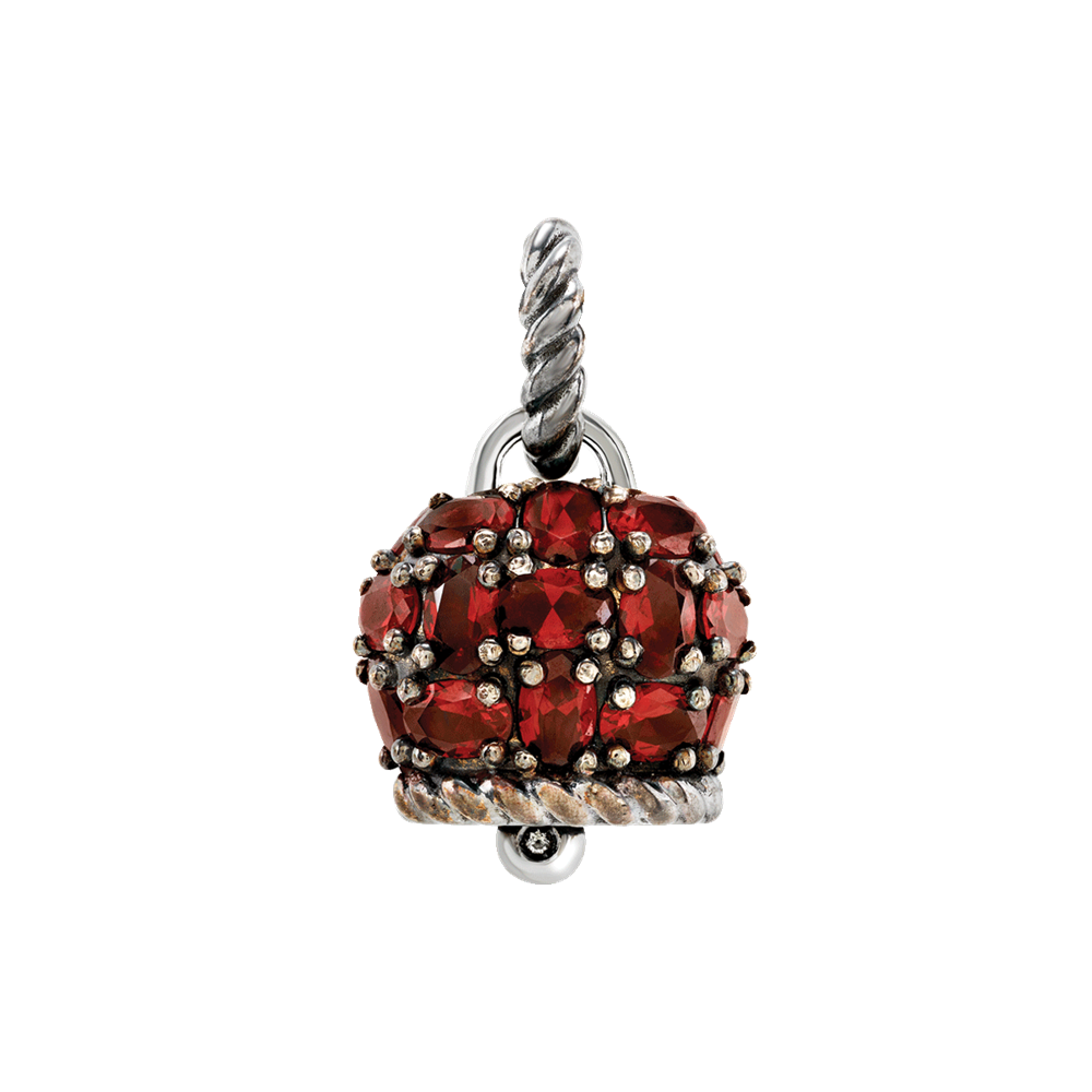 Chantecler Ciondolo Et Voilà Campanella 44322 - color rosso rubino