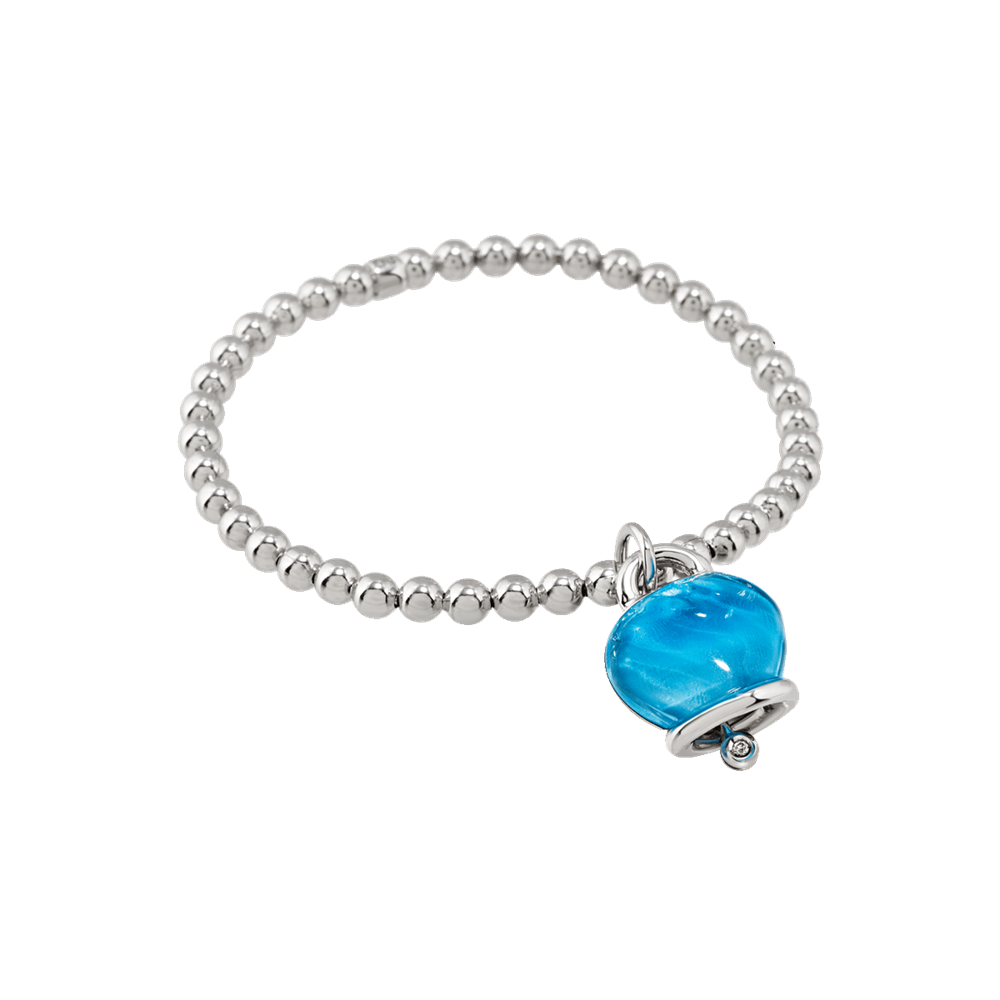 Chantecler Bracciale Et Voilà Campanella 44332 - color blu topazio