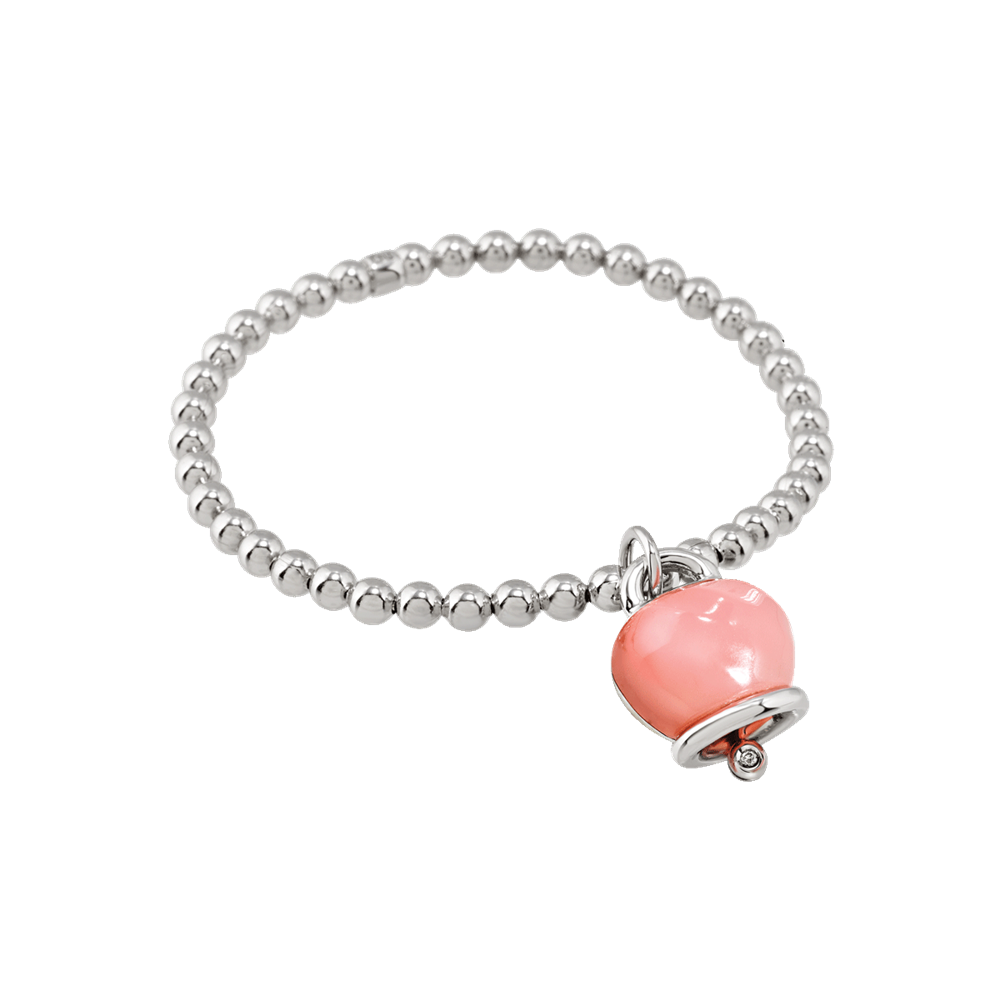 Chantecler Bracciale Et Voilà Campanella 44333 - quarzo rosa