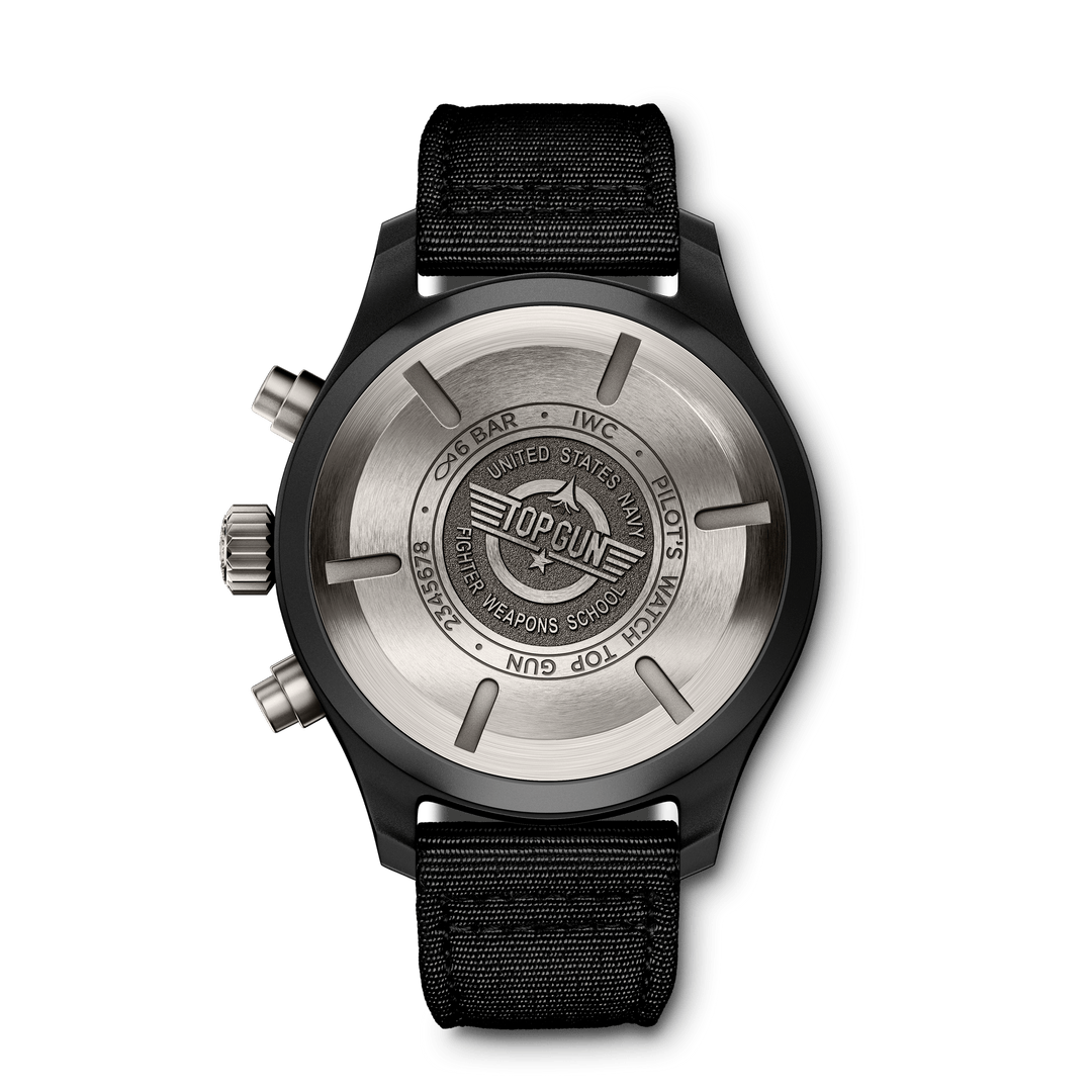 IWC Pilot’s Watch Chronograph TOP GUN IW389101 - fondello con logo TOP GUN