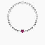 Load image into Gallery viewer, Bracciale elastico con tormalina sintetica
