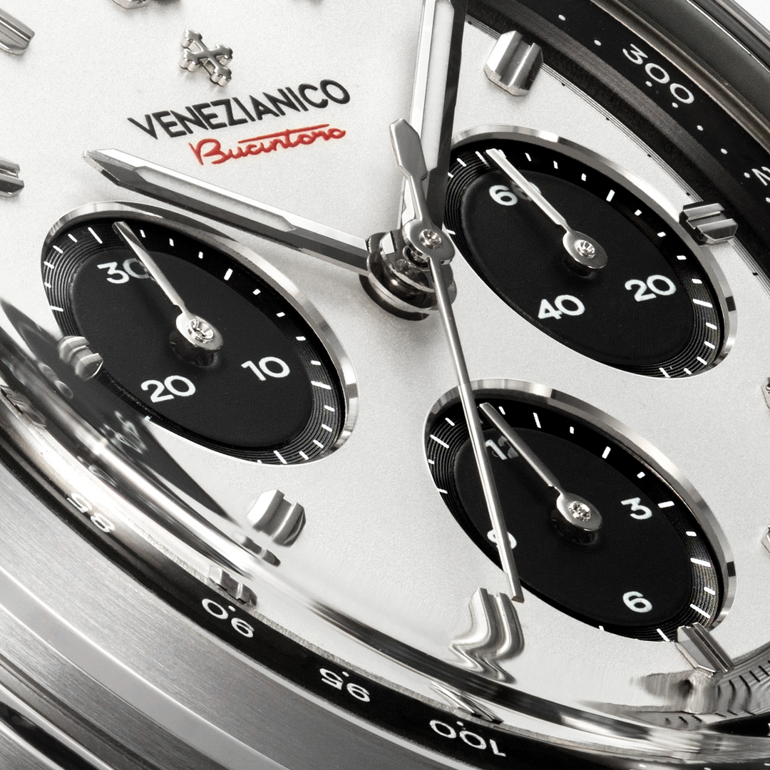 VENEZIANICO Bucintoro 42 - 8221510 - cronografo - bianco/nero - quadrante