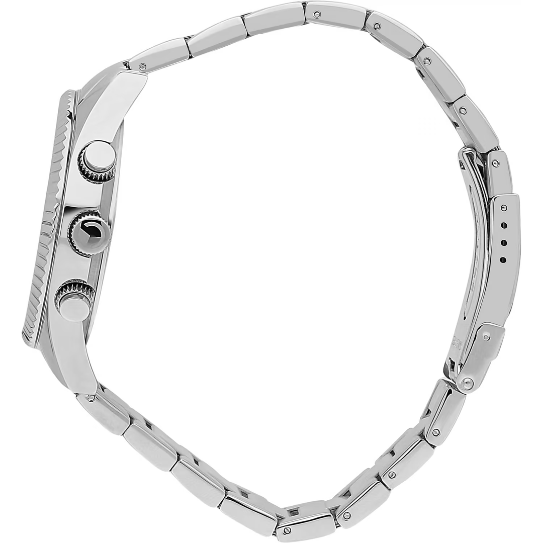 Sector 240 R3273676004 - bracciale metallo - cassa acciaio - quadrante blu con cronografo e datario