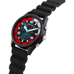 Load image into Gallery viewer, Sector H2O R3271718001 - cassa acciaio nera - cinturino plastica nero - quadrante nero con cronografo