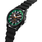 Load image into Gallery viewer, Sector H2O R3271718002 - cassa acciaio nera - cinturino plastica nera - quadrante nero/verde