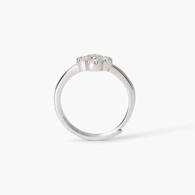 Mabina Anello jasmine 523453 - fiore in zirconi