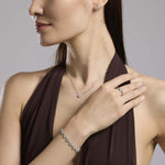 Load image into Gallery viewer, Mabina Anello jasmine 523453 - fiore in zirconi