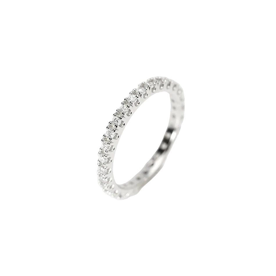 Anello Eternity  con Diamanti Lab Grown