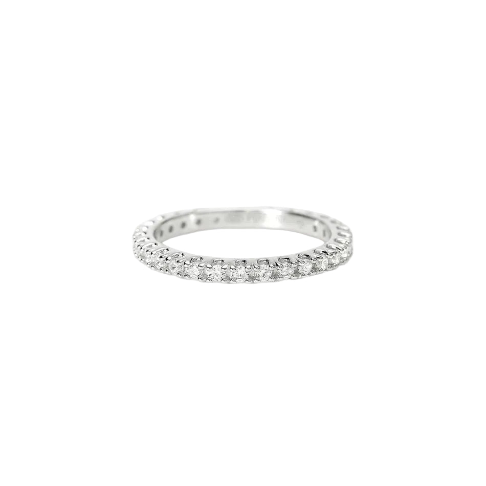 Anello Eternity  con Diamanti Lab Grown