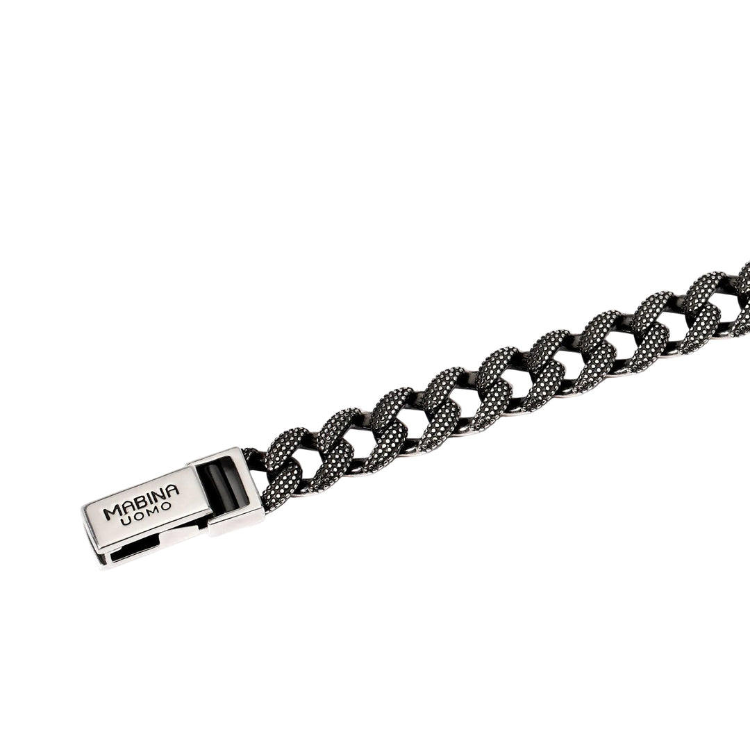 Mabina Bracciale uomo con catena groumette 533986-20