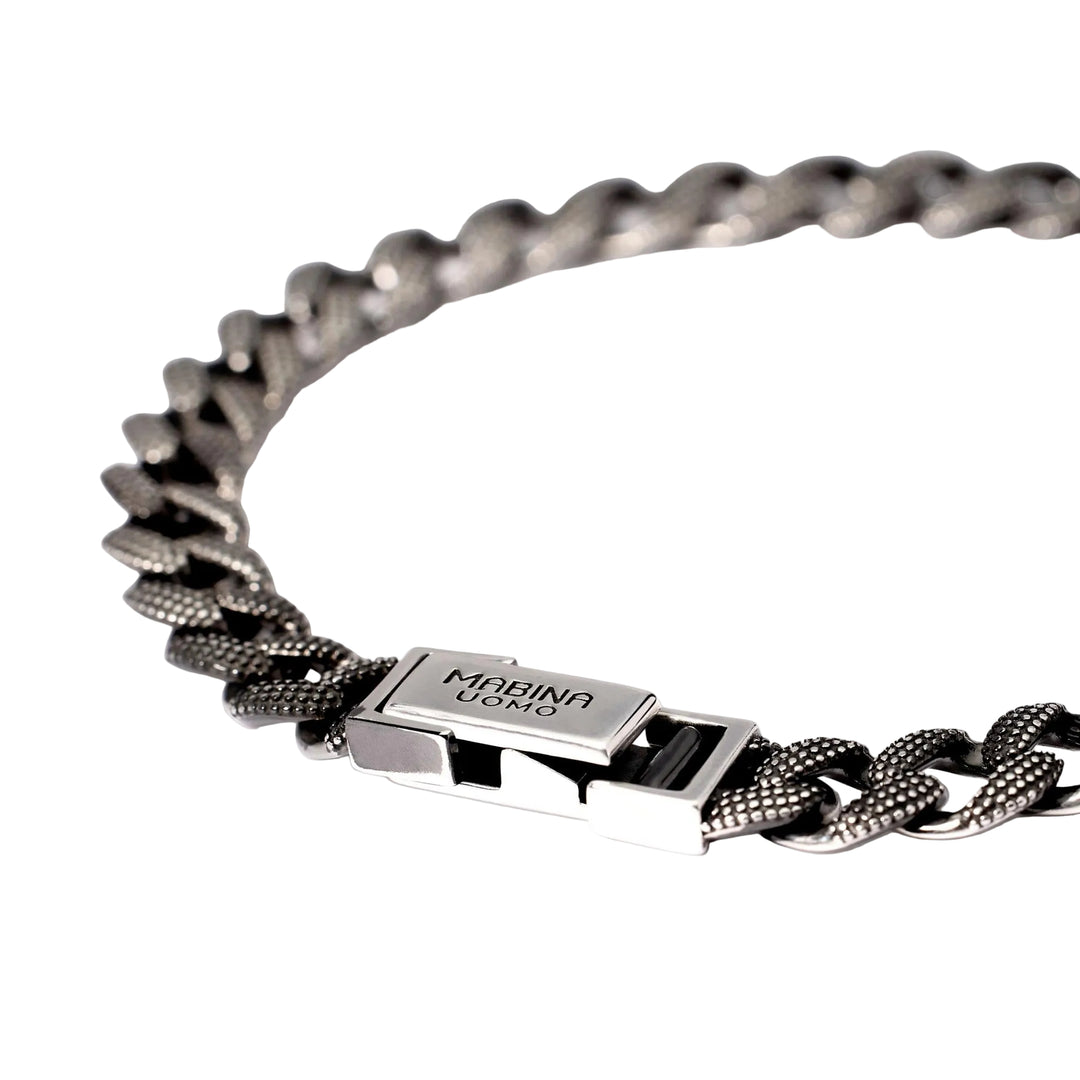 Mabina Bracciale uomo con catena groumette 533986-20