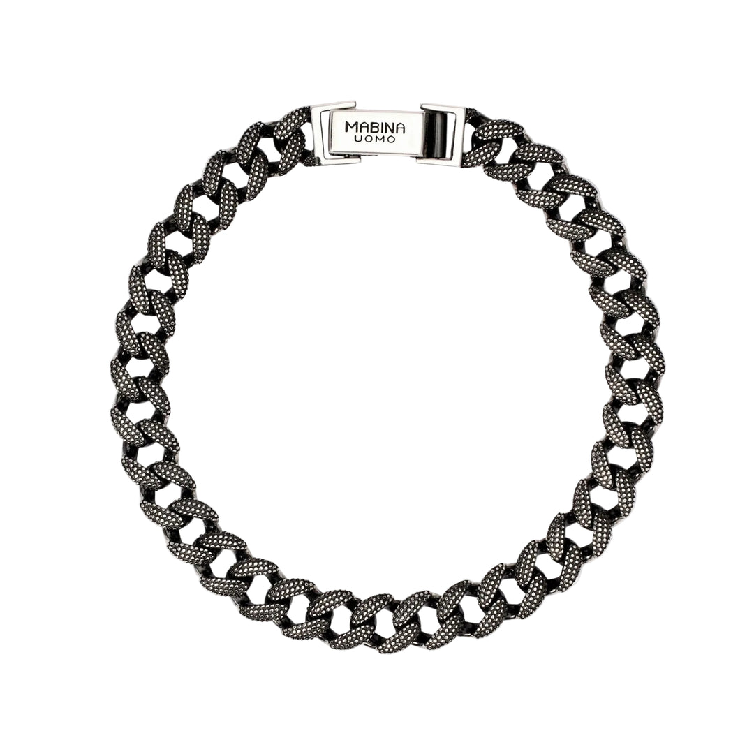 Mabina Bracciale uomo con catena groumette 533986-20