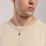 Load image into Gallery viewer, Mabina Collana in argento con rosa dei venti 553753