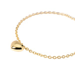 Load image into Gallery viewer, Mabina Bracciale placcato oro con ciondolo cuore 533949