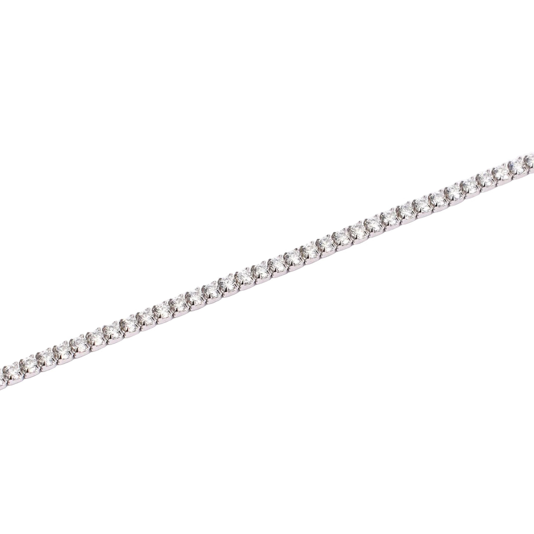 Mabina Bracciale tennis sottile in argento con zirconi 533957