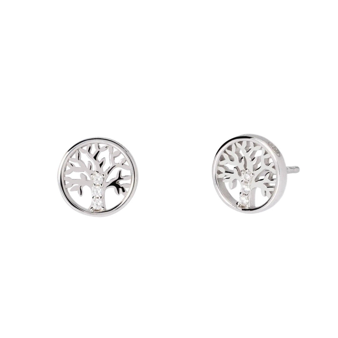 Mabina Orecchini a lobo in argento con albero della vita 563810
