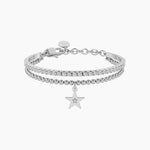 Load image into Gallery viewer, Bracciale tennis e sfere con stella
