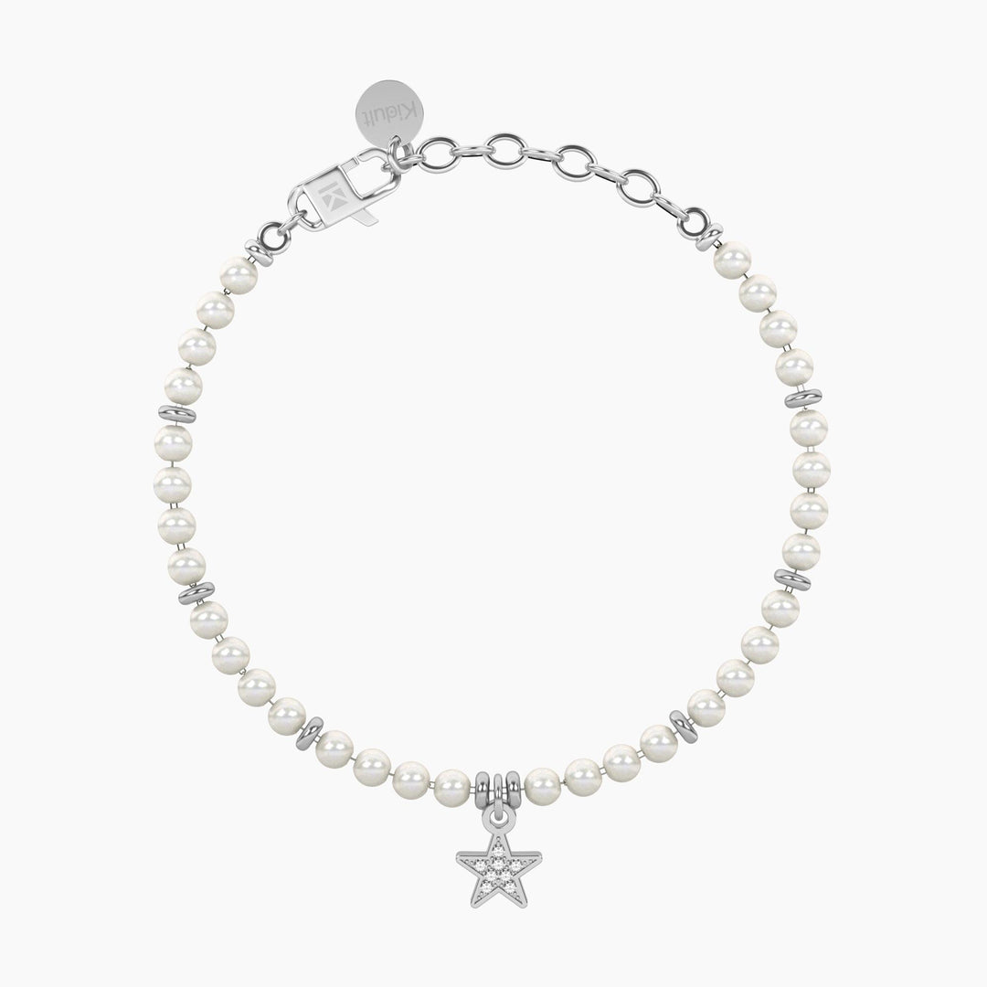 Bracciale con perle e stella