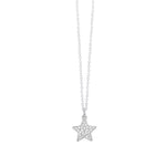 Load image into Gallery viewer, Mabina Girocollo in argento con stella e pavé di zirconi 553295
