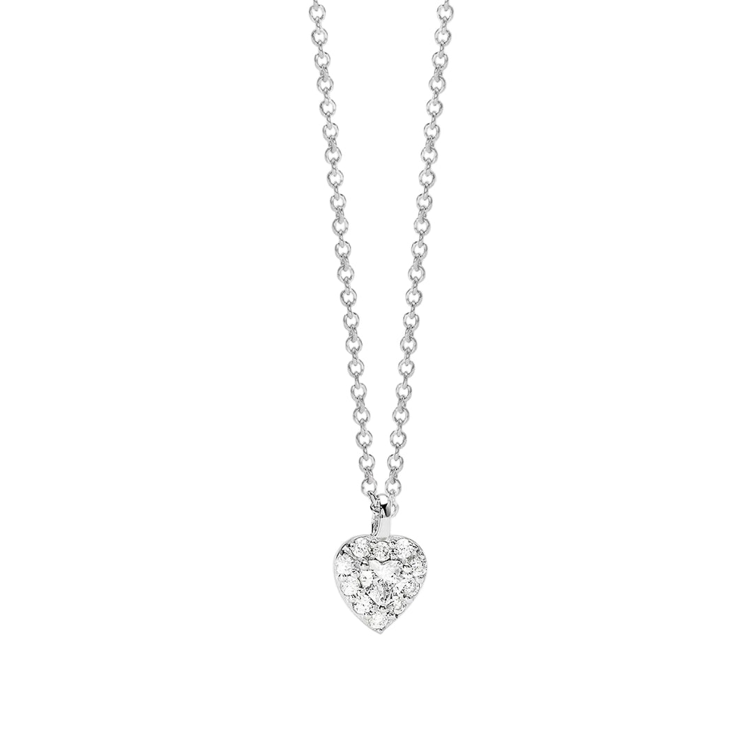 Girocollo con Catena Rolo' e Diamante Lab-Grown
