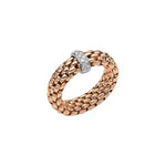 Load image into Gallery viewer, Anello Vendôme Flex'it in Oro Rosa e Diamanti