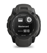 Load image into Gallery viewer, Garmin Instinct® 2X Solar 010-02805-00 - cinturino silicone nero - cassa resina nera - quadrante multifunzionale nero