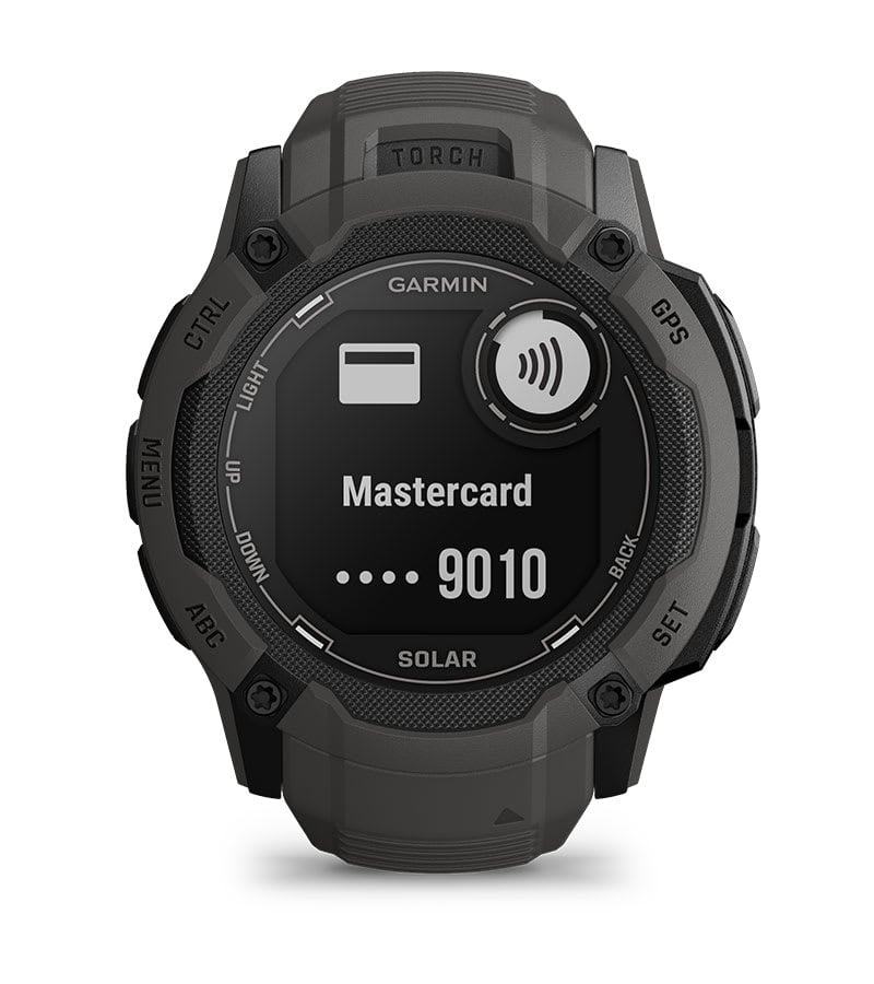 Garmin Instinct® 2X Solar 010-02805-00 - cinturino silicone nero - cassa resina nera - quadrante multifunzionale nero