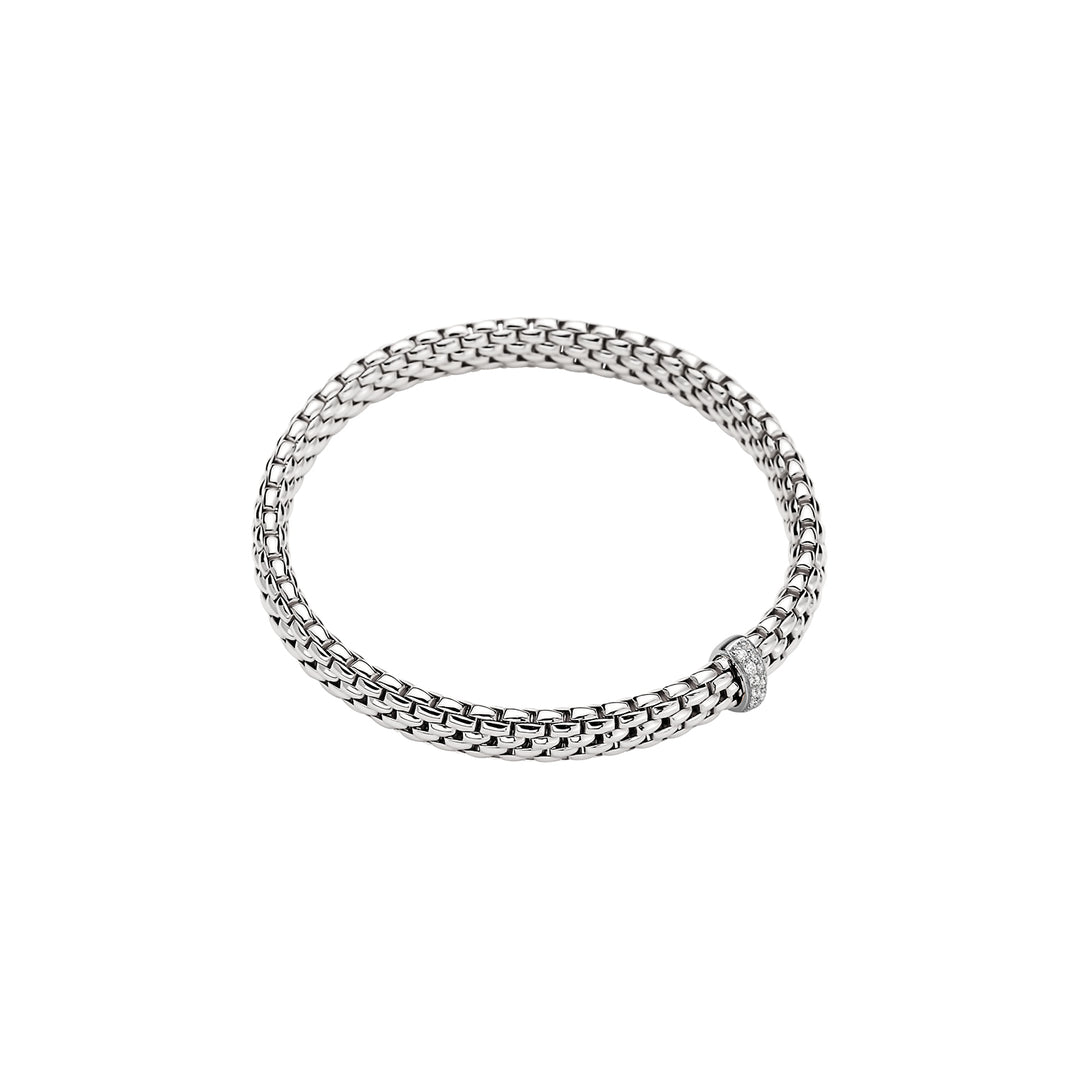 Bracciale Vendôme Flex'it in Oro Bianco e Diamanti