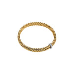 Load image into Gallery viewer, Bracciale Vendôme Flex'it in Oro Giallo e Diamanti