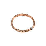 Load image into Gallery viewer, Bracciale Vendôme Flex'it in Oro Rosa e Diamanti