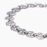 Load image into Gallery viewer, Bracciale con tondi effetto martellato
