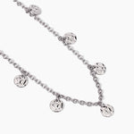 Load image into Gallery viewer, Girocollo con elementi effetto martellato
