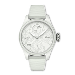 Load image into Gallery viewer, IWC Big Pilot’s Watch Perpetual Calendar Ceralume® IW505801 - cassa ceralume bianca - cinturino gomma bianca - quadrante bianco calendario perpetuo