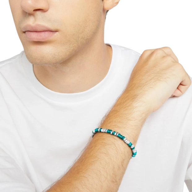 Bracciale Rondelle Verde