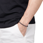 Load image into Gallery viewer, Bracciale Rondelle Titanio
