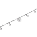 Load image into Gallery viewer, Mabina Bracciale con ciondoli in zircone e quadrifoglio 534054