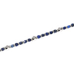 Load image into Gallery viewer, Mabina Bracciale in argento con sodalite blu 534005