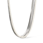Load image into Gallery viewer, Collana con Herringbone e Perle Conchiglia